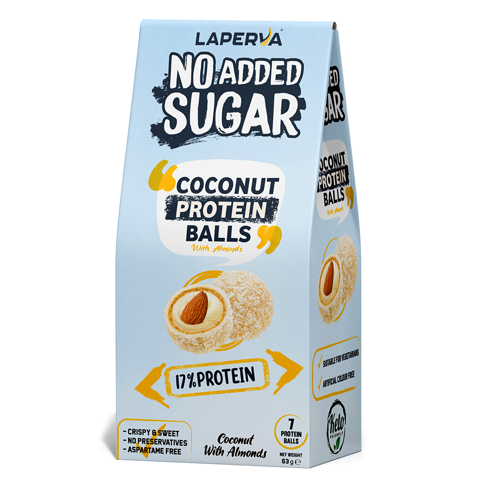 Laperva Coconut Protein Balls With Almonds
