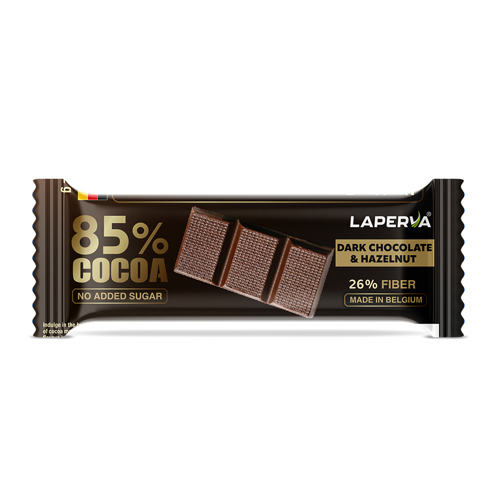 Laperva 85% Dark Chocolate and Hazelnut Bar